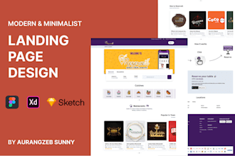 design website, landing page design, app ui ux design, figma design,