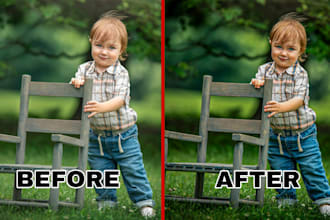 professionally color grade and edit your photos