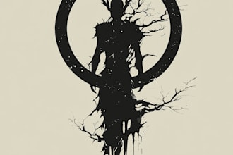 design unique medieval, fantasy, rpg, mmorpg game