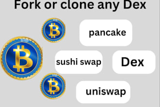 fork uniswap v2 v3, web3 integrations, dex website, defi staking website, lido