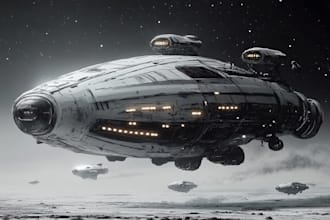 illustrate planes, ships, vehicles from different eras