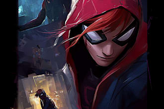 draw anime fan art and illustrations
