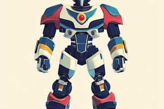 create your mecha robot art