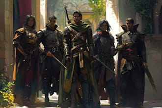 do your dnd character, party or any fantasy character