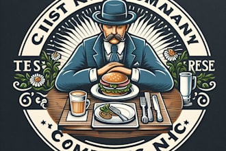 do make classic restaurant vintage logo design with unlimited review
