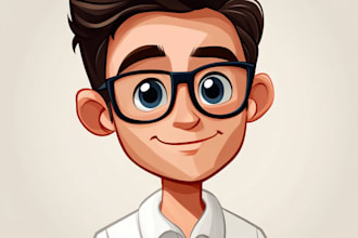 design, caricature mascot logo, modern cartoon