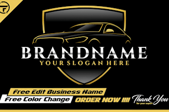 do automotive, auto detailing and car wash logo