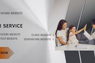 design a healthcare drug testing clinic and dental website