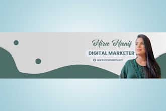 design facebook, youtube, and linkedin cover photo