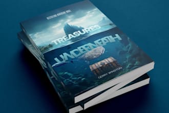 custom book cover design and amazon KDP book cover design