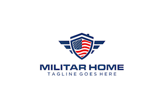 do military tactical adventure badge logo design