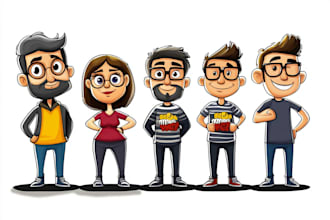 make a mascot cartoon design