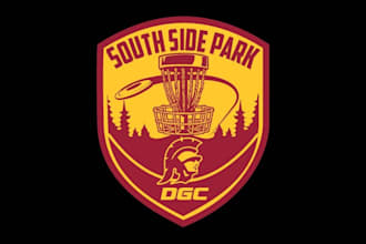 create professional and specially disc golf logo design