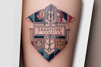 design professional creative tattoo design