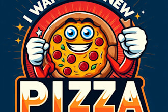 do make pizza mascot logo design with unlimited review