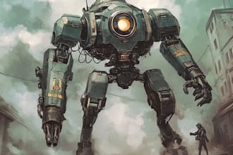 do custom robot, mecha and cyborg character