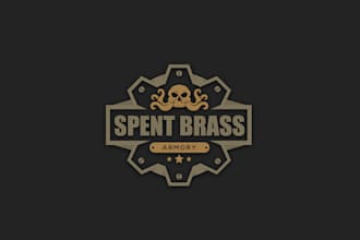 create a horror death metal logo for your band or brand