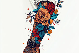 do a personalized tattoo sleeve art