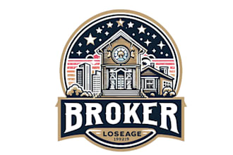 make original sheep brokering company logo