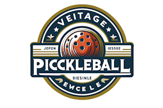 design excellent pickleball logo