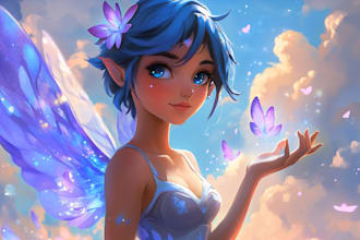 desing you cartoon in disney style