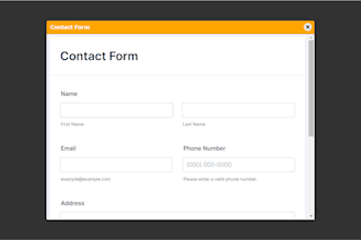 create jotform, googleform, typeform, surveyform, popup form and questionnaire