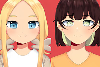 draw your avatar  fanart in nsfw or sfw vrchat fury avatar vtuber art 3d model
