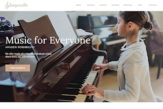 dj website music website artist website band website podcast website dj website