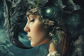 do fantasy photoshop editing and photo manipulation