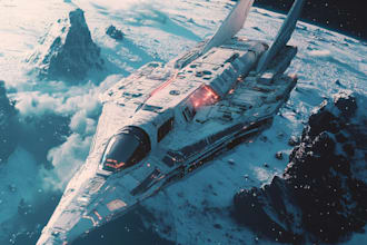 do design a spaceship, sci fi illustration and sci fi art