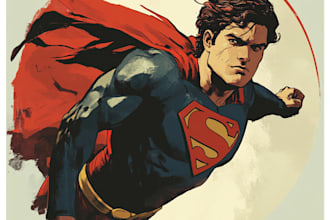 do your character in cartoonish or marvel or anime style