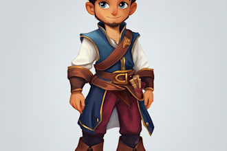 2d full game assets gui,character, icon,background