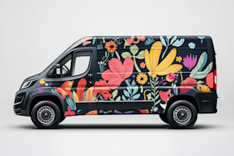 design car wrap design
