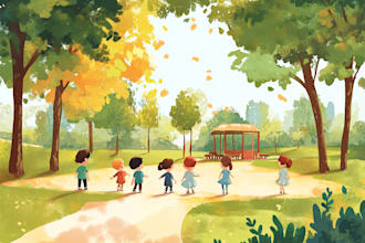 make kids children book illustrations