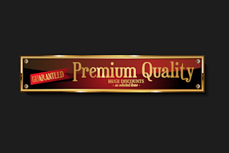 create cigar, bands, labels and box logo