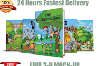 create a stunning cover design for ebooks, books, and audiobooks