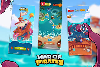 build a stunning 2d unity game, HTML5, rpg, level design and vfx