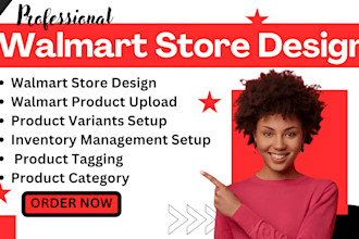 design walmart store, walmart store product upload walmart inventory management