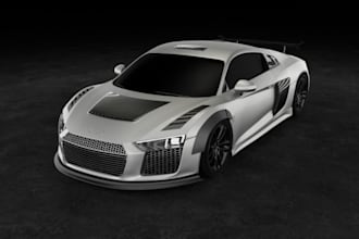 do 3d modeling and rendering of any vehicle and concept cars