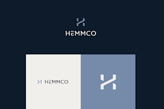 make unique consultancy, staffing, financial, minimalist, and brand logo