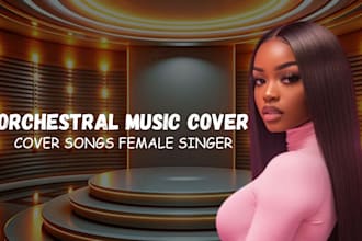 make and produce an orchestral music cover of any song on any genre