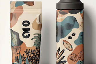 draw  cbd label design, bottle label design