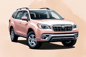create a digital watercolor painting from your vehicle portrait