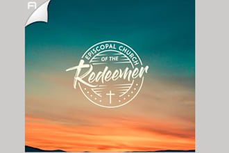create unique, business, religious, church or ministry logo