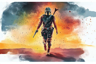 paint digital watercolor art