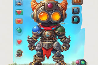 do pixel game art, pixel character, 8 bits, 16 bits pixel