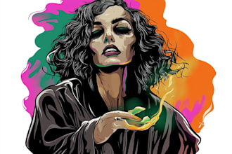 create artistic vector illustration