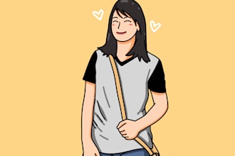 a cartoon version of your photo