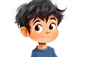 do children book illustrations and kids story book i