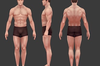 buildup 3d stylized character,nsfw model,neat 3d polycount,santaclus toy,blender